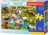 CASTORLAND Puzzle Život na farmě 70 dílků
