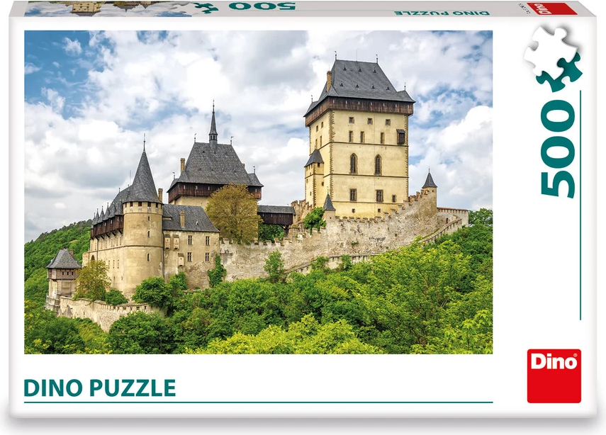 DINO Puzzle Hrad Karlštejn, Česká republika 500 dílků