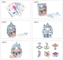 3D puzzle Cubicfun Kids Pohádkový zámek 81 dílků
