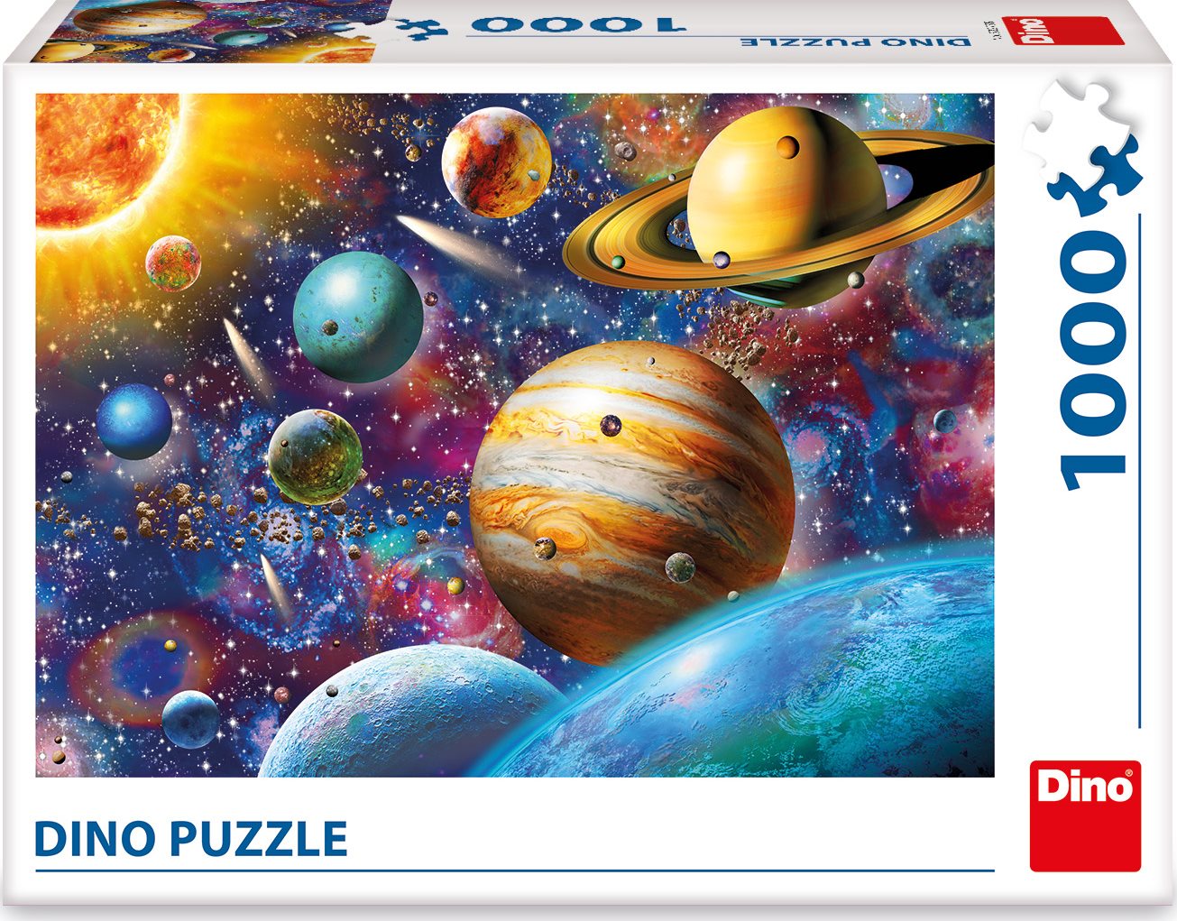 DINO Puzzle Planety Sluneční soustavy 1000 dílků