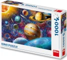 DINO Puzzle Planety Sluneční soustavy 1000 dílků