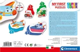 CLEMENTONI Moje první puzzle Dopravní prostředky 4v1 (2,3,4,5 dílků)