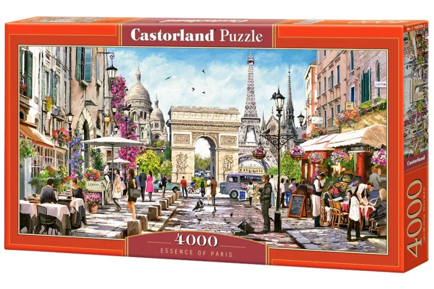 Castorland Puzzle Ulice v Paříži 4000 dílků