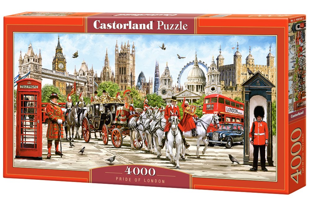 CASTORLAND Puzzle Pýcha Londýna 4000 dílků