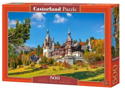 Puzzle Zámek Peles, Rumunsko 500 dílků