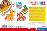CLEMENTONI Moje první puzzle Lesní zvířátka 4v1 (2,3,4,5 dílků)