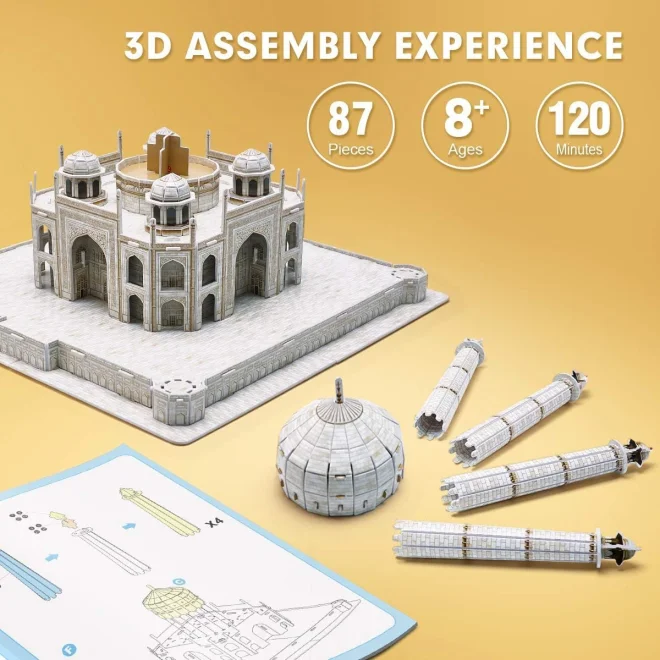 3D puzzle National Geographic: Taj Mahal 87 dílků