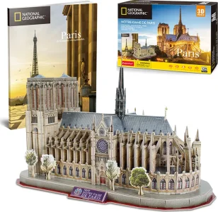 3D puzzle National Geographic: Katedrála Notre-Dame 128 dílků