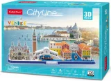 3D puzzle CityLine panorama: Benátky 126 dílků