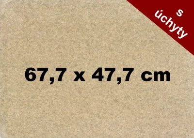 MDF deska na puzzle 67,7x47,7 cm s úchyty