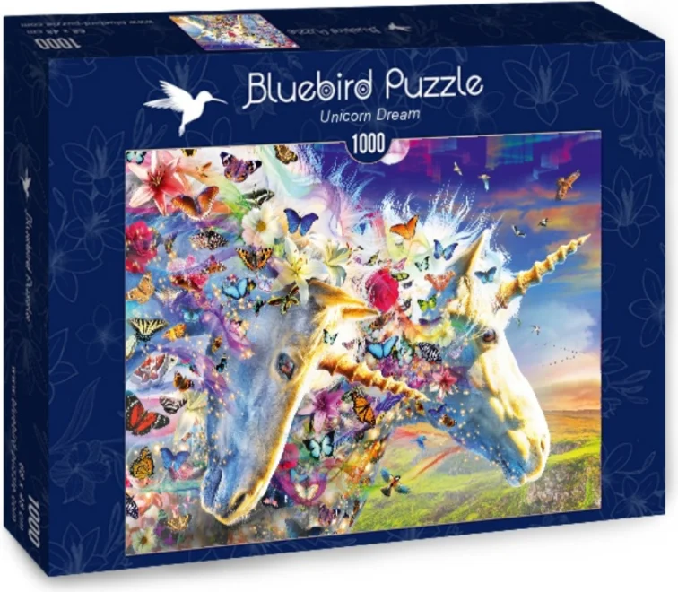 Bluebird Puzzle Jednorožčí snění 1000 dílků