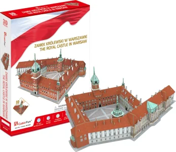 3D puzzle Královský hrad, Polsko 105 dílků