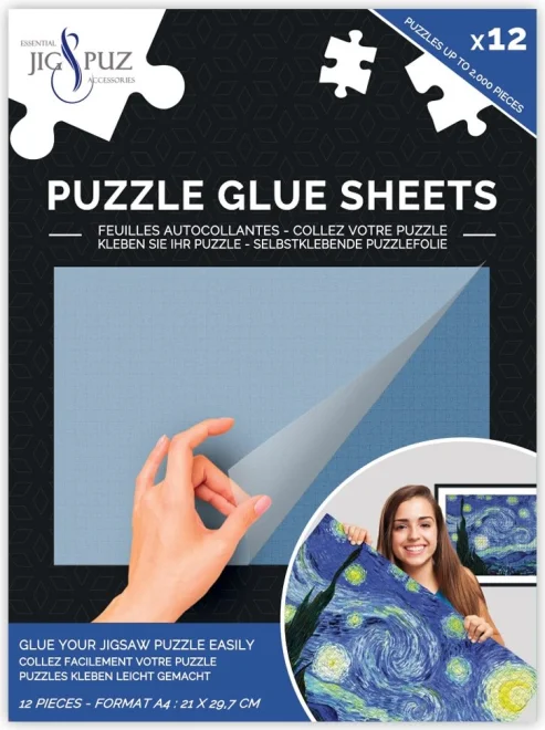 JIG&PUZ Lepicí fólie na puzzle pro 2000 dílků