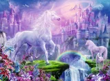Ravensburger Třpytivé puzzle Království jednorožců XXL 100 dílků