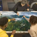 RAVENSBURGER Puzzle Pohled na Hawaj 5000 dílků