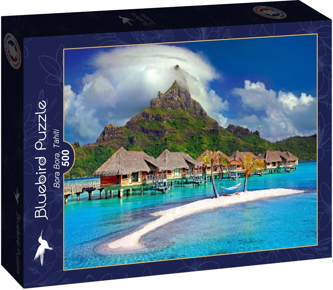 Bluebird Puzzle Bora Bora, Tahiti 500 dílků
