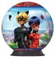 RAVENSBURGER 3D Puzzleball Kouzelná Beruška a Černý kocour 72 dílků