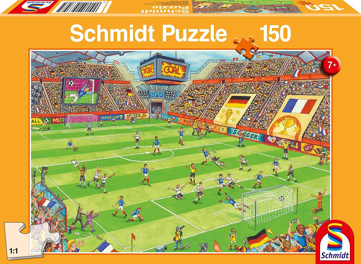 SCHMIDT Puzzle Fotbalové finále 150 dílků