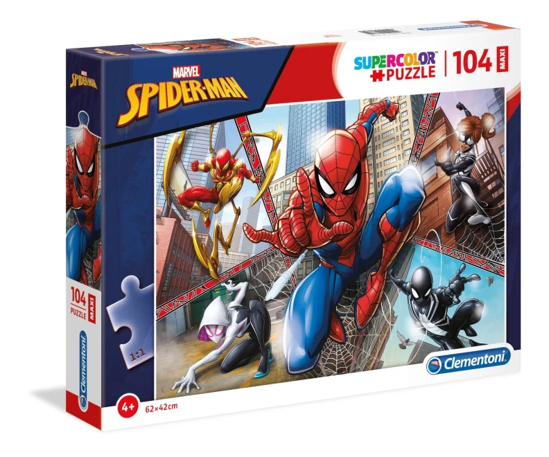 CLEMENTONI Puzzle Spiderman MAXI 104 dílků