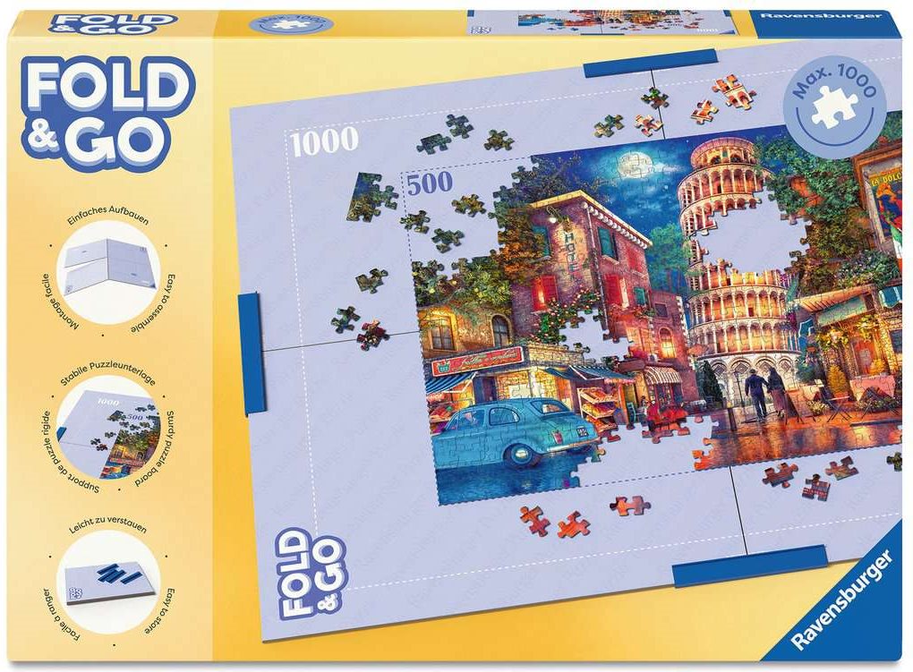 RAVENSBURGER Skládací podložka Puzzle Handy 1000 dílků