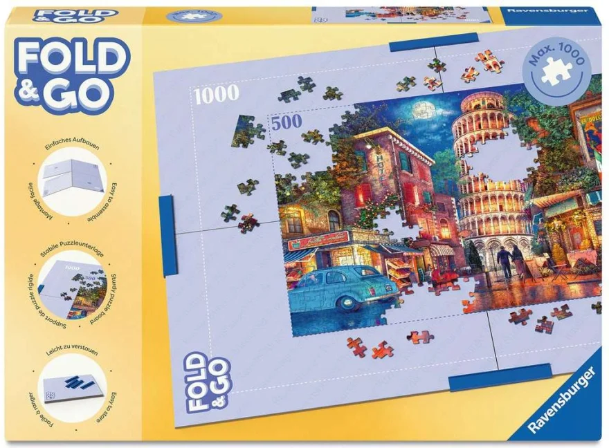 RAVENSBURGER Skládací podložka Puzzle Handy 1000 dílků