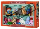 CASTORLAND Puzzle Kočičí polička 500 dílků