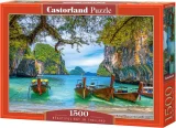 CASTORLAND Puzzle Krásná zátoka v Thajsku 1500 dílků