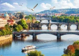 TREFL Puzzle Pražské mosty, Česká republika 500 dílků