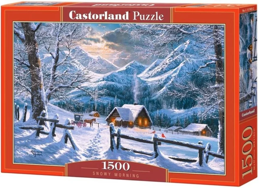 CASTORLAND Puzzle Sněhobílé ráno 1500 dílků