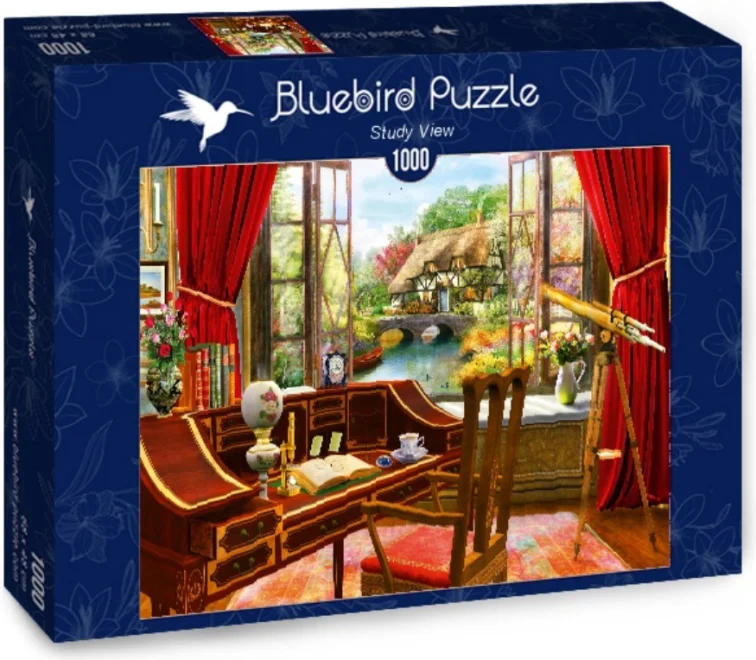 Puzzle Výhled z pracovny 1000 dílků
