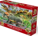 Puzzle s 3D efektem Prime 3D 100 dílků Triceratops