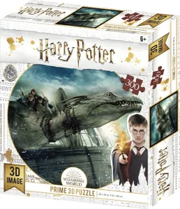 Puzzle s 3D efektem Prime 3D 300 dílků Harry Potter: Útěk z Gringottovy banky