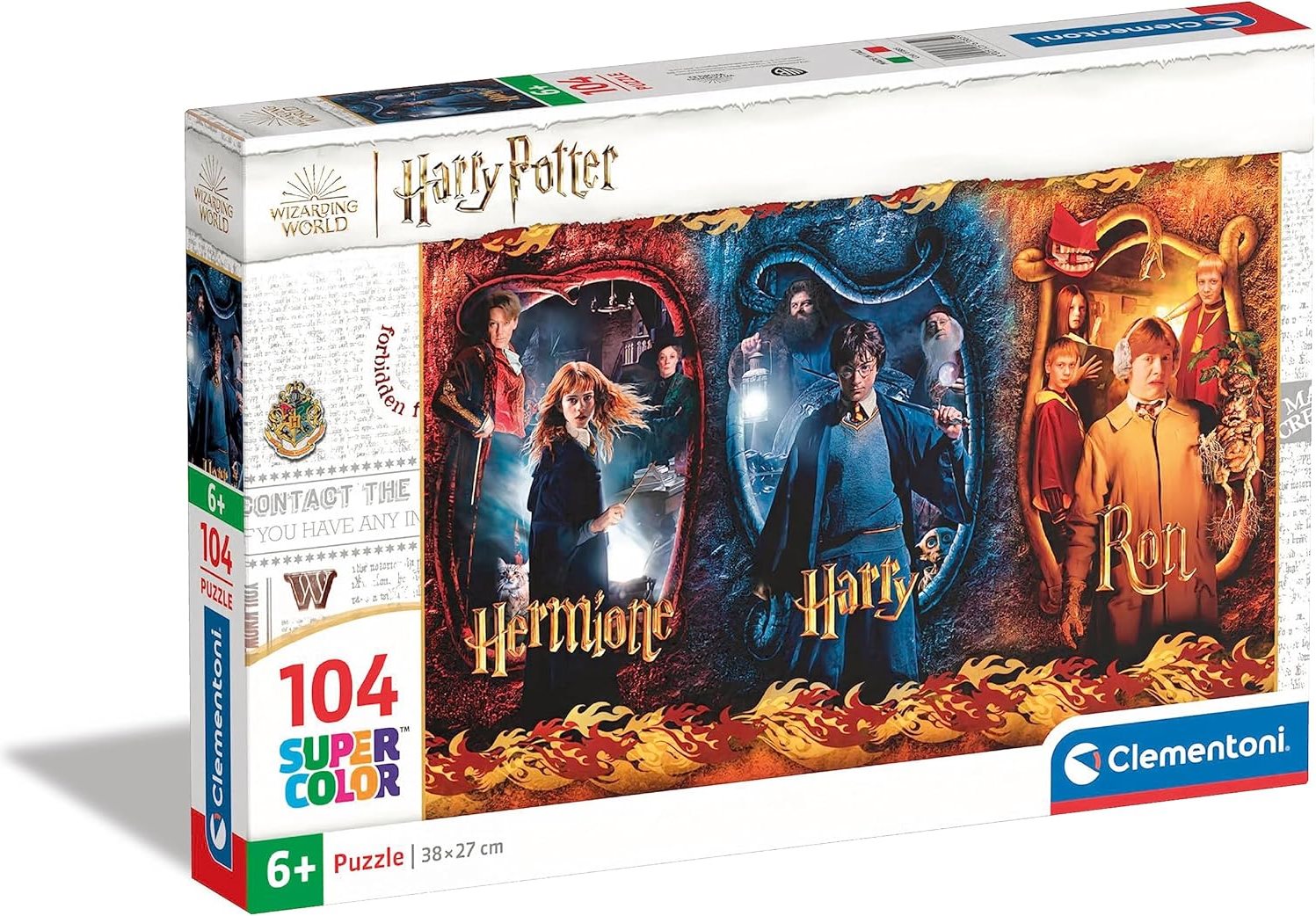 CLEMENTONI Puzzle Harry Potter 104 dílků