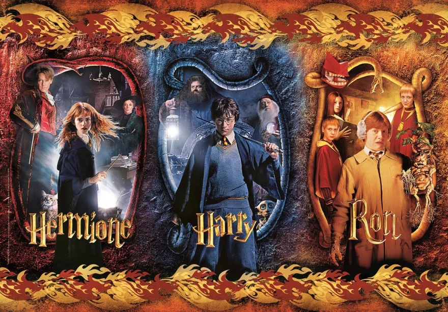 CLEMENTONI Puzzle Harry Potter 104 dílků
