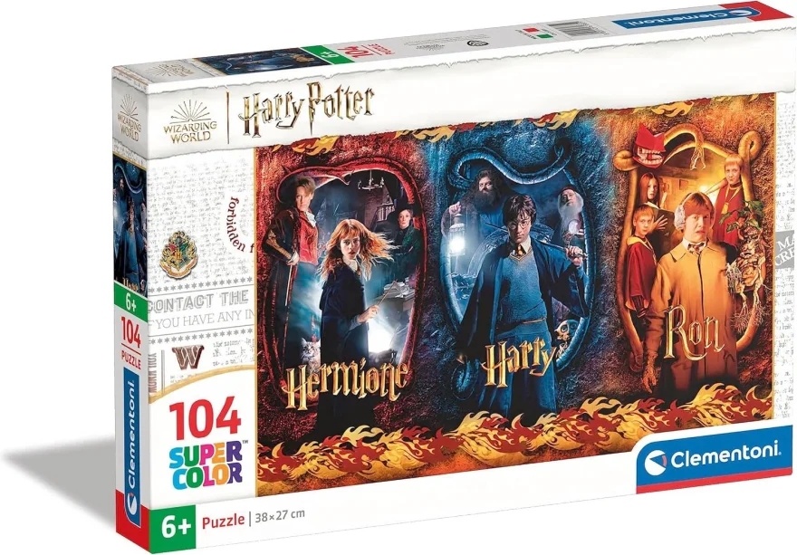 CLEMENTONI Puzzle Harry Potter 104 dílků