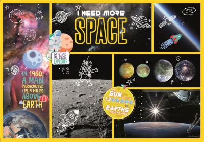 Puzzle National Geographics: Potřebuji více vesmíru 180 dílků