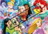 CLEMENTONI Puzzle Disney princezny 60 dílků