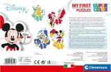 CLEMENTONI Moje první puzzle Myšák Mickey 4v1 (3,6,9,12 dílků)