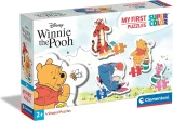CLEMENTONI Moje první puzzle Medvídek Pú 4v1 (2,3,4,5 dílků)