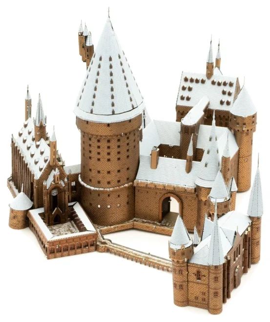 METAL EARTH 3D puzzle Harry Potter: Zasněžený Bradavický hrad (ICONX)