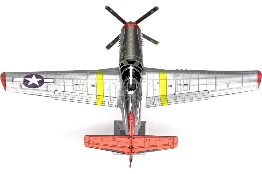 METAL EARTH 3D puzzle Tuskegee Airmen P-51D Mustang (ICONX)