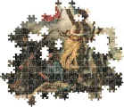 CLEMENTONI Puzzle Museum Collection: Svoboda vede lid na barikády 1000 dílků