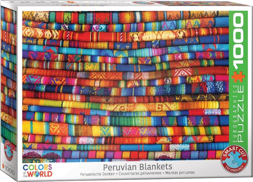 EUROGRAPHICS Puzzle Peruánská deka 1000 dílků