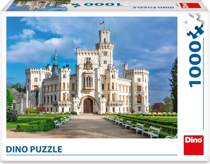 DINO Puzzle Zámek Hluboká 1000 dílků