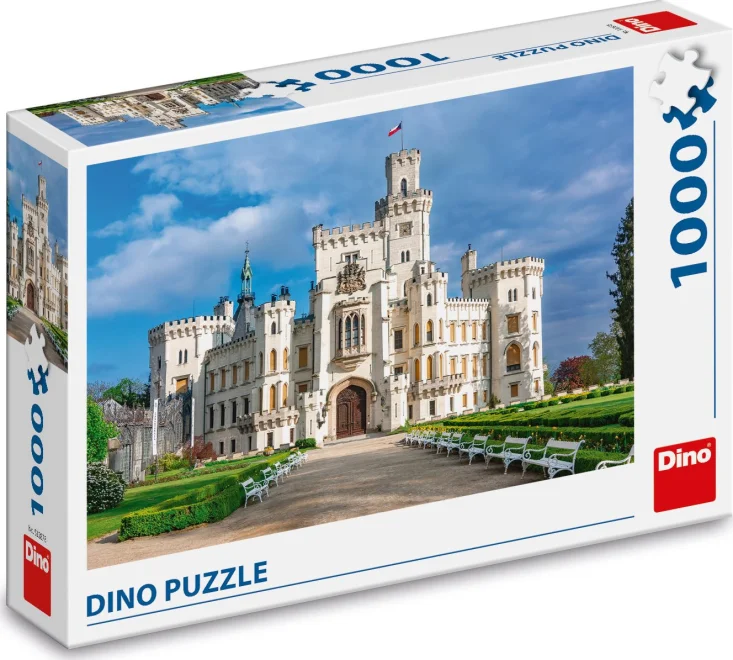DINO Puzzle Zámek Hluboká 1000 dílků