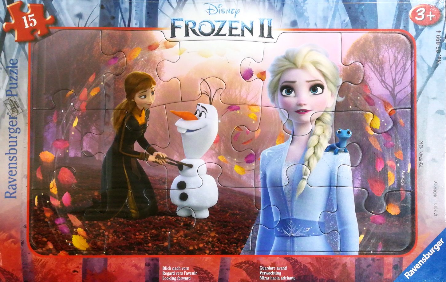 Ravensburger Puzzle Ledové království 2, 15 dílků