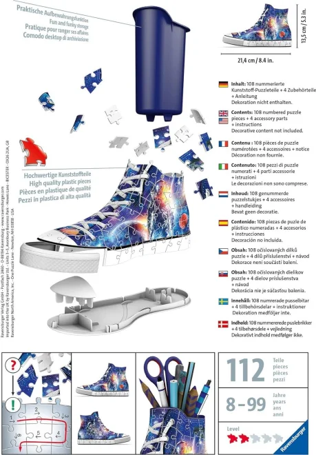 RAVENSBURGER 3D puzzle Kecka Vesmír 112 dílků