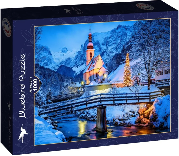 Puzzle Bluebird 1000 dílků Ramsau v zimě