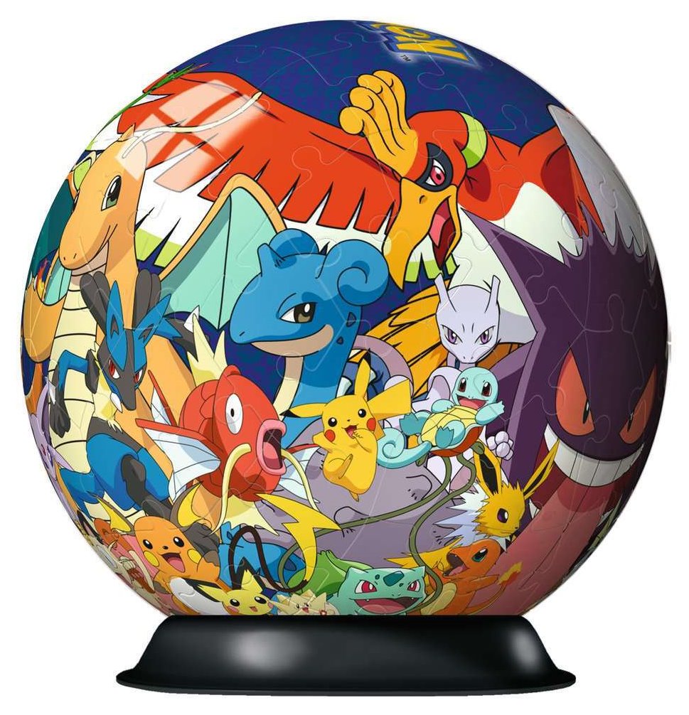 RAVENSBURGER 3D Puzzleball Pokémoni 72 dílků