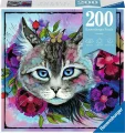 Puzzle Ravensburger 200 dílků Moment: Kočičí oči